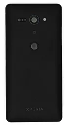 Задняя крышка корпуса Sony Xperia XZ2 Compact H8324 со стеклом камеры Original Black