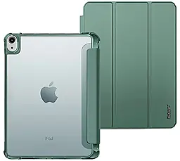 Чехол-книжка Soft Edge BeCover с креплением для стилуса для Apple iPad 10.9" (2022, 2024), iPad (А16) 2025 11" Dark Green (708489) - фото Чехол-книжка Soft Edge BeCover с креплением для стилуса для Apple iPad 10.9" (2022, 2024), iPad (А16) 2025 11" Dark Green (708489)