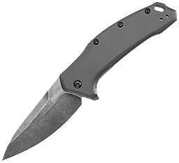 Нож Kershaw Link - Gray Aluminium Blackwash (1776GRYBW) - фото Нож Kershaw Link - Gray Aluminium Blackwash (1776GRYBW)
