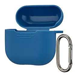 Чехол для AirPods 4/Hoco EW84, EW85, EW27, EW95 Dark Blue - фото Чехол для AirPods 4/Hoco EW84, EW85, EW27, EW95 Dark Blue