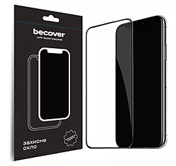 Захисне скло BeCover для Apple iPhone 15 Plus Black (709788) - фото Захисне скло BeCover для Apple iPhone 15 Plus Black (709788)