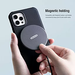 Чехол Nillkin Matte Magnetic Pro для Apple iPhone 13 Pro Max (6.7") Черный / Black - миниатюра 4