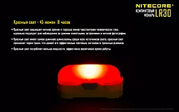 Фонарик Nitecore LR30 (HIGH CRI + RED LED, желтый) - миниатюра 11