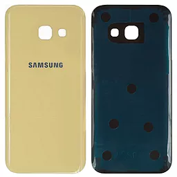 Задняя крышка корпуса Samsung Galaxy A3 2017 A320F  Gold Sand