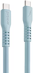 Кабель Proove Eternal USB Type-C - Type-C 60w 3a 1м PD cable light Blue - фото Кабель Proove Eternal USB Type-C - Type-C 60w 3a 1м PD cable light Blue