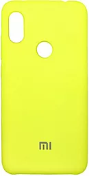 Чехол 1TOUCH Silicone Cover Xiaomi Redmi Note 6 Pro Yellow