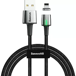 Кабель USB Baseus Zinc Magnetic 1.5A 2M Lightning Cable Black (CALXC-B01)
