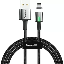 Кабель Baseus Zinc Magnetic USB-A - Lightning 7.5w 2м cable Black (CALXC-B01)