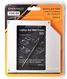 Карман для HDD Grand-X 2.5" SATA 3 HDC-24N - миниатюра 3