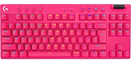Клавиатура Logitech G Pro X TKL Lightspeed Tactile Magenta (920-012159) - фото Клавиатура Logitech G Pro X TKL Lightspeed Tactile Magenta (920-012159)
