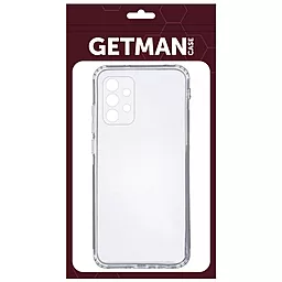 Чехол GETMAN Clear 1,0 mm Samsung Galaxy A32 4G Бесцветный (прозрачный) - миниатюра 2