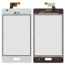 Сенсор (тачскрин) LG Optimus L5 E610, Optimus L5 E612 White - фото Сенсор (тачскрин) LG Optimus L5 E610, Optimus L5 E612 White