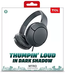 Наушники TCL MTRO200 Shadow Black (MTRO200BK-EU) - миниатюра 7