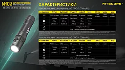 Фонарик аккумуляторный Nitecore MH10S (6-1038_s) (1x18650, 1x21700, 2xCR123, 2xRCR123) - миниатюра 25 Фонарик аккумуляторный Nitecore MH10S (6-1038_s) (1x18650, 1x21700, 2xCR123, 2xRCR123) - миниатюра 25