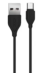 Кабель XO NB8 USB-A - Type-C 10.5w 1м cable Black - фото Кабель XO NB8 USB-A - Type-C 10.5w 1м cable Black