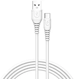 Кабель Jokade JA010 USB-A - Type-C 15w 3a 1м cable White - фото Кабель Jokade JA010 USB-A - Type-C 15w 3a 1м cable White