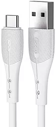 Кабель XO NB159 USB-A - Type-C 10w 1м cable White - фото Кабель XO NB159 USB-A - Type-C 10w 1м cable White
