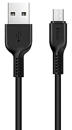 Кабель USB Hoco X13 Easy Charge 3M micro USB Cable Black