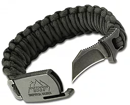 Браслет выживальщика Outdoor Edge ParaClaw Black Large (06OE017)