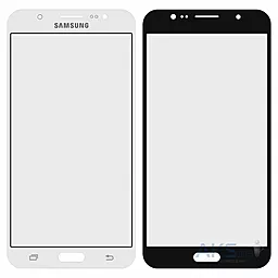 Корпусное стекло дисплея Samsung Galaxy J7 J710 (original) White