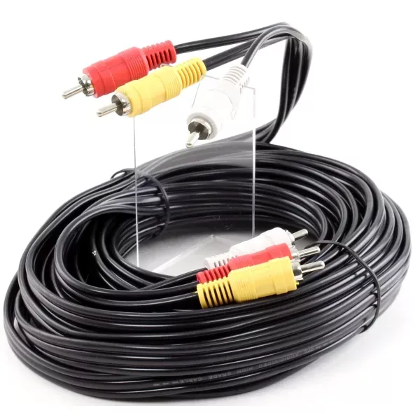 Видеокабель 3RCA to 3RCA 3.0m, 7.5m Atcom (13275) Atcom - фото 2