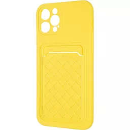 Чехол Pocket Case iPhone 12 Pro Yellow - миниатюра 2