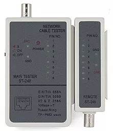 Тестер кабеля Cablexpert NCT-1 (RJ-45 и RG-58) - миниатюра 4