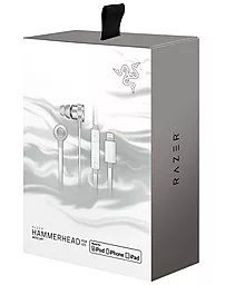 Навушники Razer Hammerhead for IOS Mercury White (RZ04-02090200-R3M1) - мініатюра 4