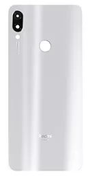 Задняя крышка корпуса Xiaomi Redmi Note 7 со стеклом камеры White - фото Задняя крышка корпуса Xiaomi Redmi Note 7 со стеклом камеры White