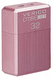 Флешка Verico USB 2.0 32Gb MiniCube (1MCOV-M7PK33-NN) Pink - фото Флешка Verico USB 2.0 32Gb MiniCube (1MCOV-M7PK33-NN) Pink