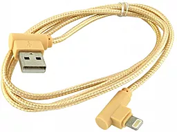 Кабель Walker C540 USB-A - Lightning 12w 2.4a 1м cable Gold - фото Кабель Walker C540 USB-A - Lightning 12w 2.4a 1м cable Gold