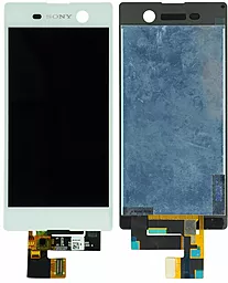 Дисплей Sony Xperia M5 (E5603, E5606, E5633, E5643, E5653, E5663) з тачскріном, оригінал, White