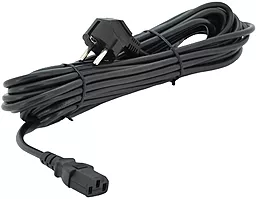 Мережевий кабель Ritar PC-186 CEE7 / 17-C13 0.75mm 3 pin 10.0M Black