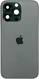 Задняя крышка корпуса Apple iPhone 13 Pro Max со стеклом камеры Alpine Green - фото Задняя крышка корпуса Apple iPhone 13 Pro Max со стеклом камеры Alpine Green