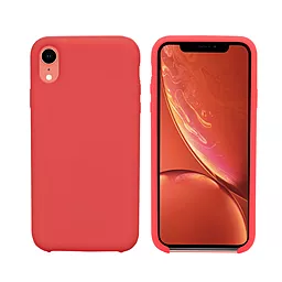 Чехол Intaleo Velvet Apple iPhone XR Red (1283126490712)