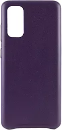 Чохол 1TOUCH AHIMSA PU Leather Samsung G980 Galaxy S20 Purple