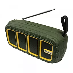 Колонки акустичні NewRixing NR5018FM Green/Yellow - фото Колонки акустичні NewRixing NR5018FM Green/Yellow