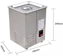 Ультразвуковая ванна Jeken PS-10 (1.5Л, 70Вт, 40кГц, подогрев 60Вт, таймер 1-30мин.) - миниатюра 7