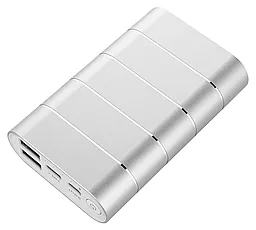 Повербанк Nomi Q105 10050 mAh Silver - фото Повербанк Nomi Q105 10050 mAh Silver
