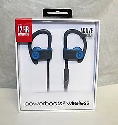 Наушники Beats by Dr. Dre Powerbeats 3 Wireless Flash Blue (MNLX2ZM/A) - миниатюра 5