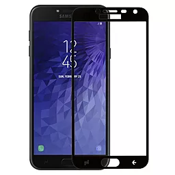 Защитное стекло MAKE Full Cover Full Glue Samsung J400 Galaxy J4 2018 Black (MGFCFGSJ418B)
