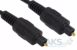 Оптический аудио кабель TCOM Toslink М-М Cable 3 м чёрный