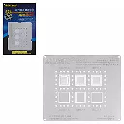 BGA трафарет (для реболлинга) Mechanic S24-51 Huawei HI series CPU 1 - фото BGA трафарет (для реболлинга) Mechanic S24-51 Huawei HI series CPU 1