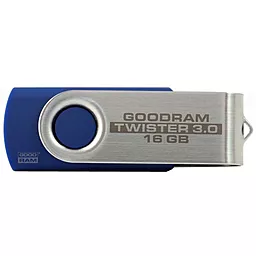 Флешка GooDRam 16GB Twister USB 2.0 (UTS2-0160B0R11) Blue - фото Флешка GooDRam 16GB Twister USB 2.0 (UTS2-0160B0R11) Blue