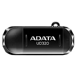 Флешка ADATA 64GB UD320 USB 2.0 OTG (AUD320-64G-RBK) Black - фото Флешка ADATA 64GB UD320 USB 2.0 OTG (AUD320-64G-RBK) Black