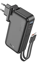 Повербанк Hoco J126 Travel 10000 mAh 22.5W PD/QC Black - фото Повербанк Hoco J126 Travel 10000 mAh 22.5W PD/QC Black