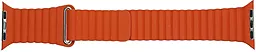 Ремінець ArmorStandart Leather Loop для для Apple Watch 42mm/44mm/45mm/49mm Orange (ARM57837)