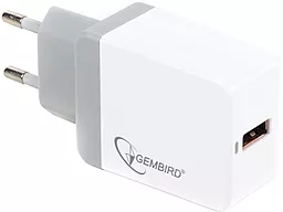 Сетевое зарядное устройство Gembird 18w QC3.0 home charger white (MP3A-UC-AC11)