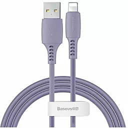 Кабель Baseus Colourful USB-A - Lightning 12w 2.4a 1.2м cable Purple (CALDC-05)