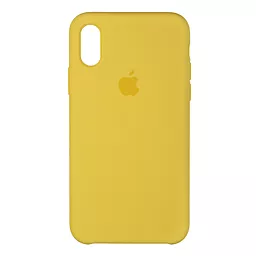 {"ru": "Чехол", "uk": "Чохол"} Silicone Case для Apple iPhone XS Max Canary Yellow